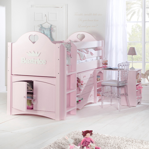 Solve your storage conundrums with a Little Lucy Willow cabin bed.